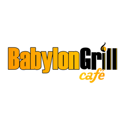 Babylon Grill Cafe logo.